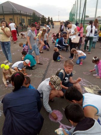 Необычный детский праздник прошел в хуторе Шевченко